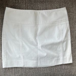 White skirt